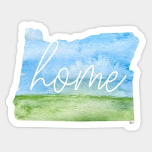 Oregon Home State Sticker